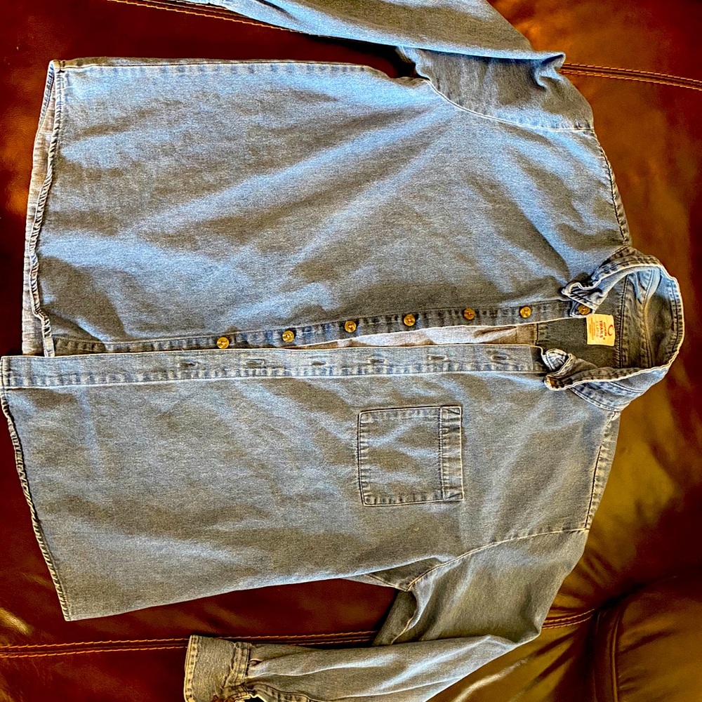 Denim Button down shirt